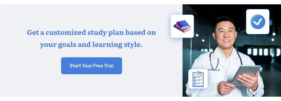 get a customized study plan based on your goals and learning style