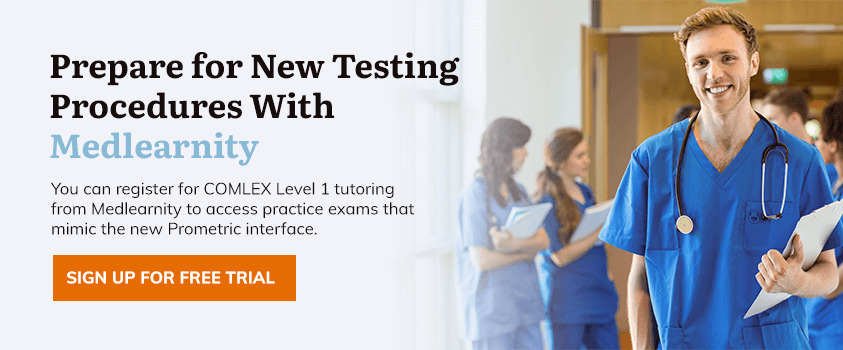 prepare for new comlex testing procedures with medlearnity